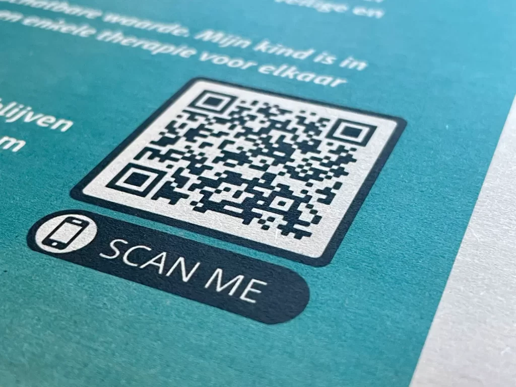 QR-code voorbeeld.