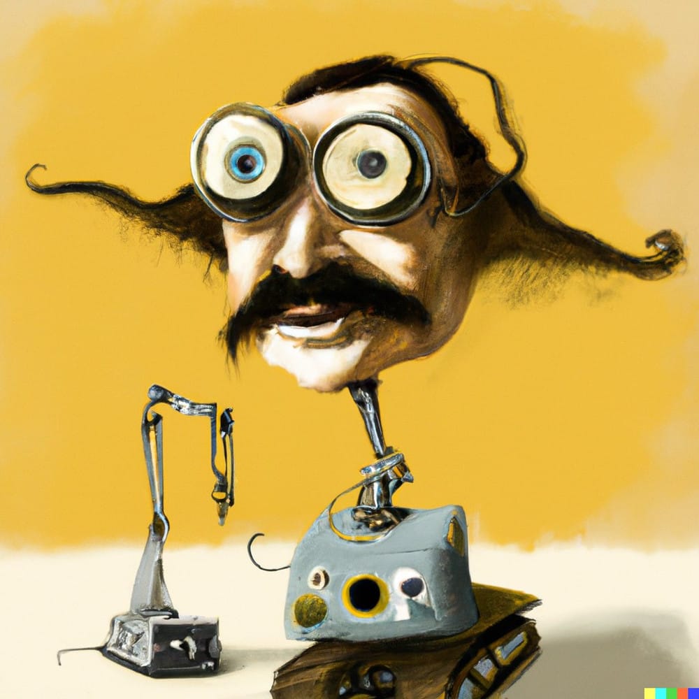 DALL-E: Wall-e en Dalí