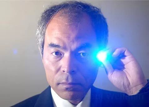 Shuji Nakamura, de uitvinder van de blauwe led.