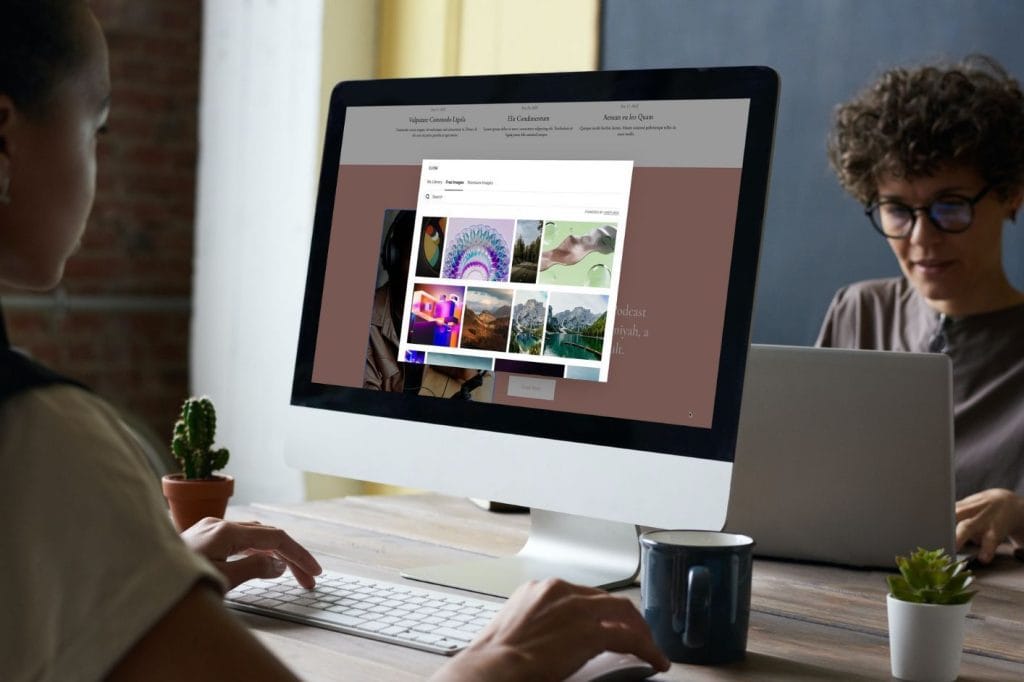 Squarespace beeldbank of mediabibliotheek